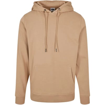Urban Classics - Basic Terry Hoodie/trui - S - Beige