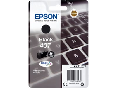 Epson WF-4745 inktcartridge 1 stuk origineel hoog (XL) rendement zwart