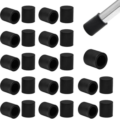 25x Siliconen Stoelpootdoppen 3/8 Inch (9,7 mm) - Duurzame Vloerbeschermers