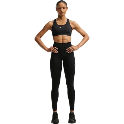 Nike One Leggings Dames - Zwart - Maat 42 - Katoen Jersey