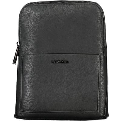 Geribbelde Leren Schoudertas K50k507376