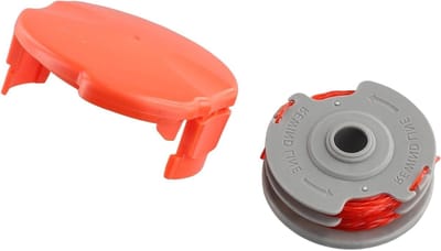 Grastrimmer Spoelen - Trimmerlijn Set - Gazon Onderhoud - Dubbele Autofeed Lijn - 10 stuks - Grijs