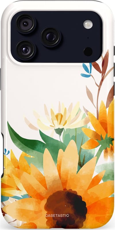 Casetastic hoesje geschikt voor Apple iPhone 17 Pro Max - MagSafe - Dubbellaagse bescherming - Stralend geel - Fashion Case - Wit Goud Beige Saliegroen