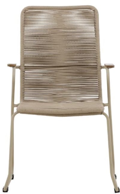 Bois tuinstoel beige.