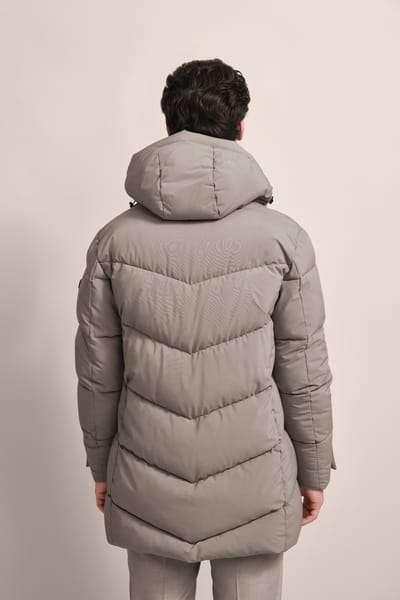 Bugatti Herren Gewatteerde parka waterdicht en winddicht