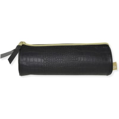 Kangar etui - Pure Croco - zwart - 20x6 - rond - K-PM620033SKZ