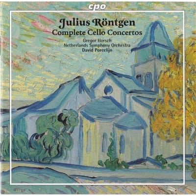 CD GREGOR HORSCH, NETHERLANDS SYMPHONY - Julius Roentgen: Celloconcerten nr. 7772342 cpo 2013 Japan Klassiek Gebruikt gray