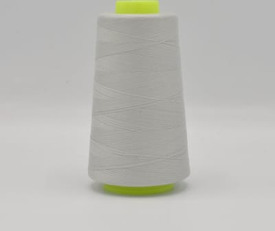 Overlock Garen per 4 stuks - 3000 Yards (2742 meter) per stuk - In 36 kleuren leverbaar - Zilver grijs