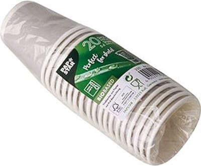 20 Drinkbekers, Karton 5 cl Ø 5 cm · 5 cm zilver Shot