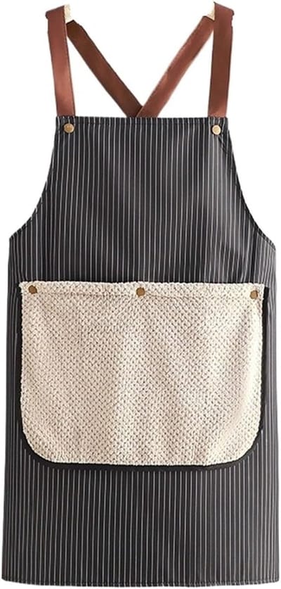 Kruislingse Slab Schort – Mouwloos Met Afneembare Handdoek – Waterafstotend – Voor Keuken En Restaurant