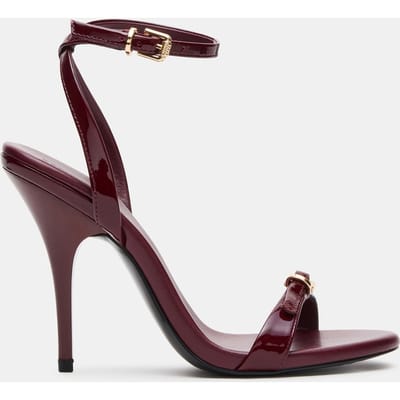 Steve Madden Foxx Sandals Burgundy Patent Taglia: 37 | Infradito Outlet | Donna | Marrone