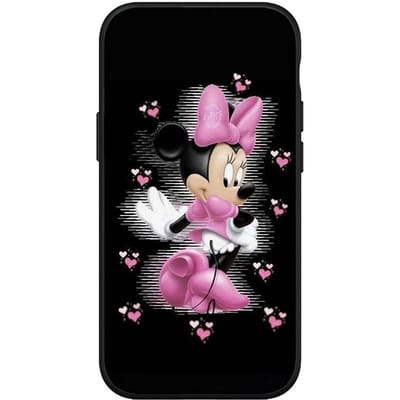 voor iPhone 15 14 Xiaomi Redmi Note 13 12 11 Pro Max X 8 7 XR Samsung Galaxy A24 A15 A05 S24 S23 Huawei OPPO A38 Mickey Minnie Mouse Zwarte Telefoonhoes for Redmi Note 8