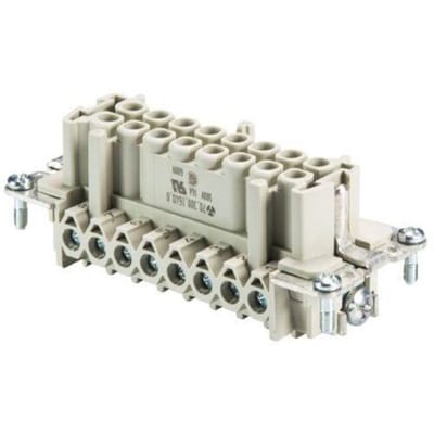Wieland Electric 70.300.1640.0 Businzetstuk BAS Totaal aantal polen 16 + PE 1 stuk(s)
