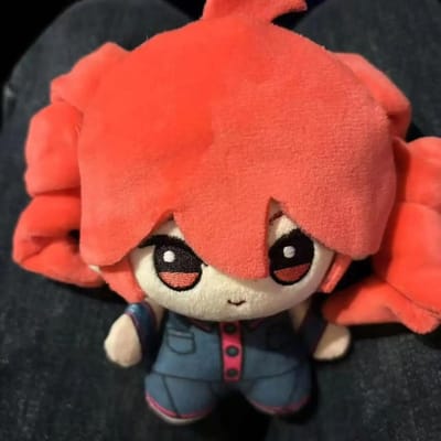 Utau Vocaloid Merchandise Kasane Teto Knuffel Kawaii Knuffelpop Zacht Anime Knuffeldier Voor Fans Verzameling Display Rugzak Decoratie 10cm red