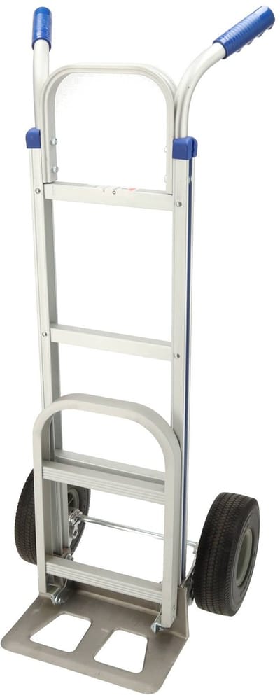 Ravendo Steekwagen ALU 200 CLM M - Draagvlak 350x220 mm & Uitklapbaar Draagvlak 305x565 - 200 kg Draagvermogen