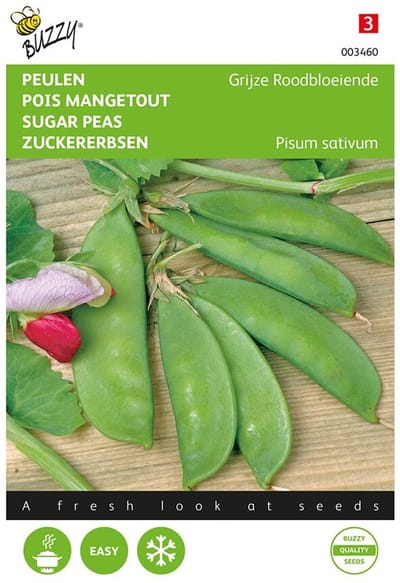Peulen (grijze roodbloeiers 30 g) Pisum sativum