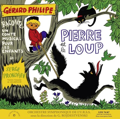 Gérard Philipe, Gennadi Rozhdestvensky, Russian State Symphony Orchestra - Pierre Et Le Loup (LP) (Limited Edition)