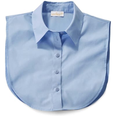 Universele blousekraag - lichtblauw - Gr. 50 van Goldner Fashion
