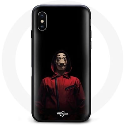 Coque - La Casa De Papel - Iphone XS Max - Souple - Noir - Mixte