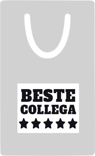 Hacebo® - Beste collega metalen boekenlegger - Beste collega - teamgenoot - cadeau Bladwijzer boekenleggers - 7.6 cm x 5cm