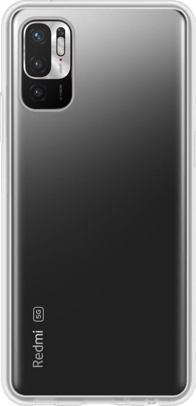 Hoes - Geschikt voor Xiaomi Redmi Note 10 5G - Sterk & Shockproof - Hoesje Cover - Siliconen Case - Transparant