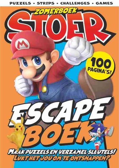 STOER Vakantieboek XXL 2025 - Voor kinderen - Pokémon en Mario - Strips, Quiz en nog veel meer - Jongens