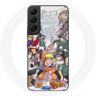 Coque pour Samsung Galaxy S21 FE Naruto Christmas Day Anime Manga