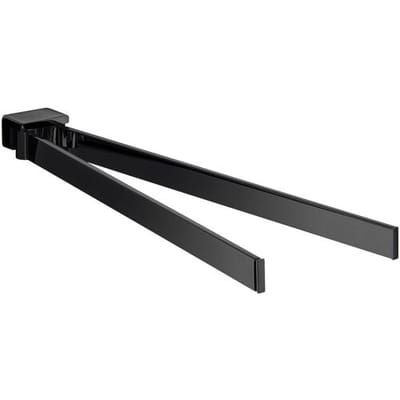 Emco Loft black towel rail 41 cm swivel 055013341