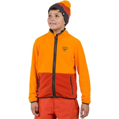 fleece met volledige rits voor kinderen Rossignol Strawpile