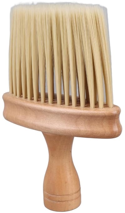 Zachte stofborstel voor het reinigen van houten voorwerpen, toetsenborden en figuren, ideaal voor delicate oppervlakken en modellen
