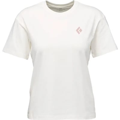 Dames-T-shirt Black Diamond Heritage Bafge SS