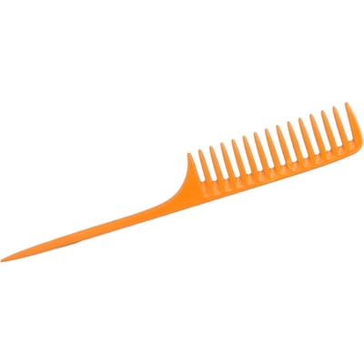 Rattestaartkam Professionele Salon Kapper Styling Kapsalon Toupeerkammen voor Mannen orange