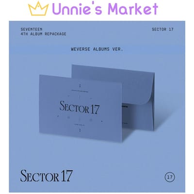 SEVENTEEN 4e Album Repackage SECTOR 17 Weverse Albums ver. Normal gray
