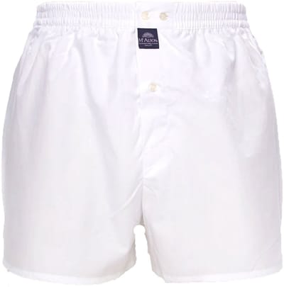 McAlson wijde boxershort classic white