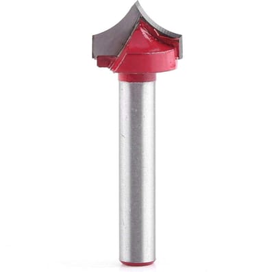 Dailygoods- CNC Routeur 6mm Tige - Gravure Bit - Frees - 3D - V-groef - Snijgereedschap - 12mm Lengte