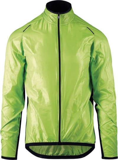 Assos Mille GT wind jacket visibility green