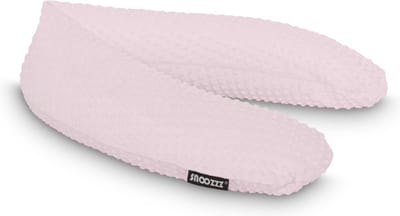 Snoozzz Zwangerschapskussen Zijslaapkussen Lichaamskussen - 185 cm - microparel vulling - luxe draagtas - wasbare hoes - Roze dots