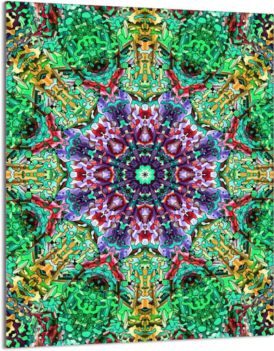 TMK ArtDeko - Snijplank - Glas - 40x52 cm - Antibacteriële Eigenschappen