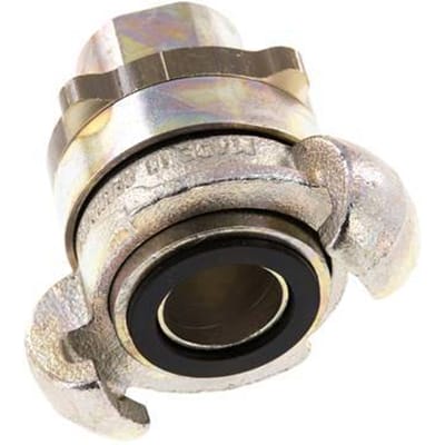 Gietijzer DN 13 DIN 3238 compressor klauwkoppeling G 1/2 inch Binnendraad - CL42-13-F-IN-SE-012