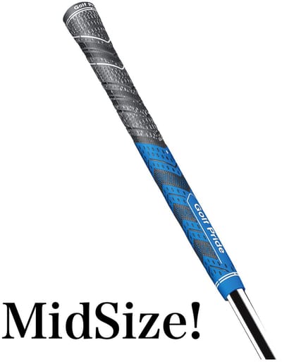 GolfPride MultiCompound Plus 4 MIDSIZE Grip - Charcoal Blauw
