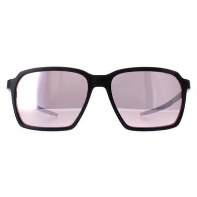 Police SPLL16 Solstice 5 U28Z matzwart roze multilayer zonnebril wit gespiegeld