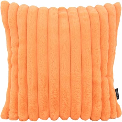 NOVÉE Rosie rib oranje | 45 x 45 cm | kussenhoes | polyester