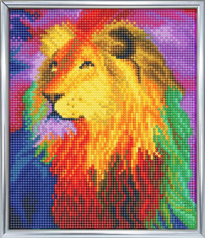 Craft Buddy Crystal Art Leeuw