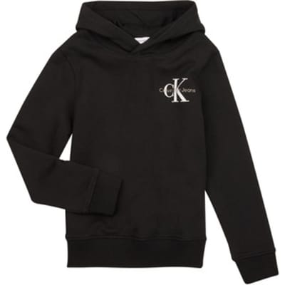 Felpe Calvin Klein Small Ck Monogram Hoodie - Fashion Wear - Kinderen