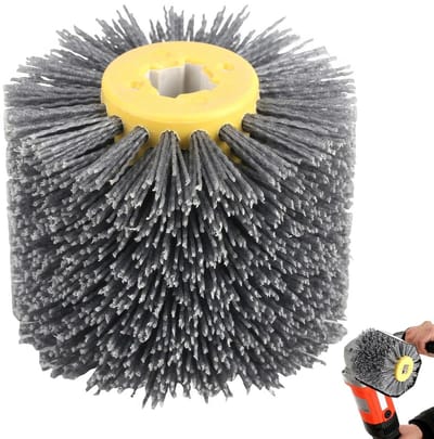 Conditioner Wheels - Polishing Disc 120 Grit - Wire Drawing Polishing Wheel - Wire Wheel Brush 80 Grit - Wire Pulling Wheel Brush - Burnishing Polishing Wheel Grit #120