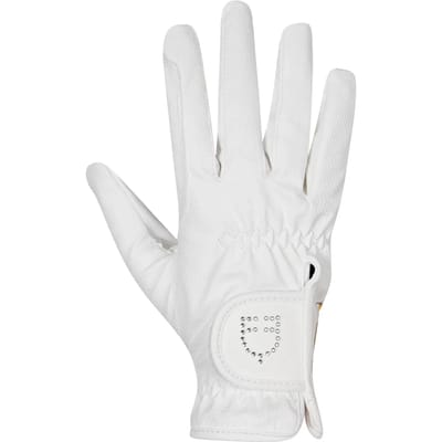Handschoenen d'équitation avec logo pailleté femme Equestro d