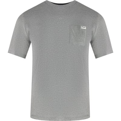 Aquascutum Active Small Pocket Lichtgrijs T-shirt