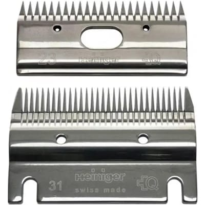 Heiniger Messenset 31/23 – Standaard scheermessenset voor paarden