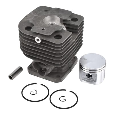 OmGoods - Dailygoody - Cilinder met Zuiger en Ringen - Vervangt OEM-onderdeel 4128 020 1211 - Inclusief E-clips - Geschikt voor Stihl FS450 - Hoogwaardige Monta...