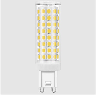 ETH Led G9 glas 5.5w/50w 550l 2700k 240v dimbaar d18.5xh63mm